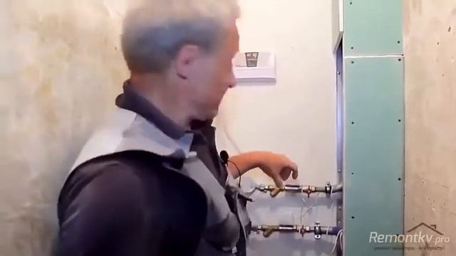 Простой способ просунуть кабель в гофру. смотреть онлайн