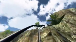 VR американские горки в джунглях