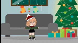 клип: Новый год- ёлка, шарик, хлопушки