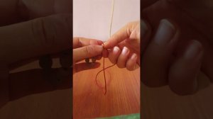 Тибетский узел. Буддийские чётки. Плетение узла на чётках.