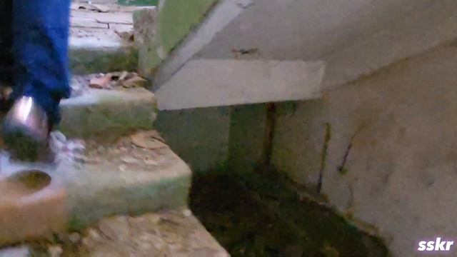 Заброшенная столовая в Чехоне