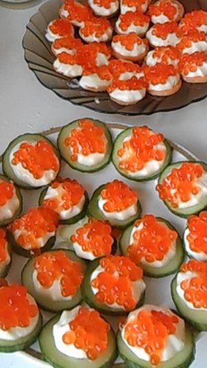 очень низкокалорийная закуска Праздничная