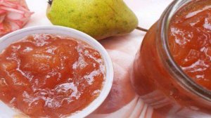 Варенье грушевое с лимонным соком