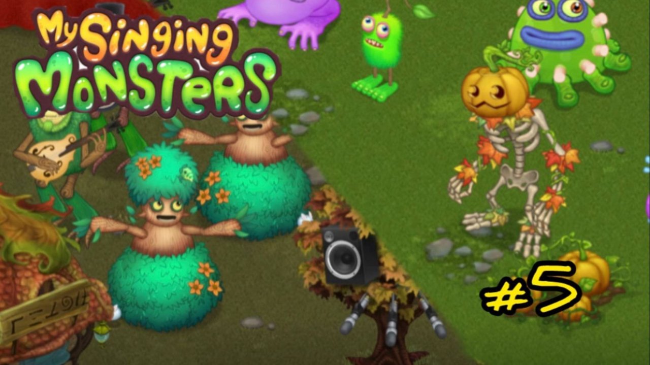 Я ВЫВЕЛ ЖИВЕРБЕНУ В МСМ!!! MSM My Singing Monsters Скелетыква и Живербена Май Сингинг Монстерс