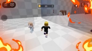 сбигаю от бешоной головы обби роблокс