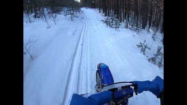 Заезд на гору Караульная