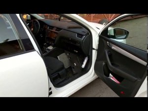 Skoda VW MQB Дезинфекция кондиционера