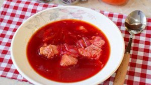 Борщ из курицы