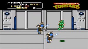 Teenage Mutant Ninja Turtles II: The Arcade Game - Прохождение #4 Финал
