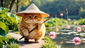 Kitten Falls, Injured - Mama Cat Rushes to Take Her to the Hospital & Care for c