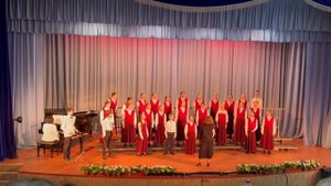 Хор "Лира" МБУ ДО «Детская школа искусств №5» города Иркутска. Руководитель- Усманова Л.М.