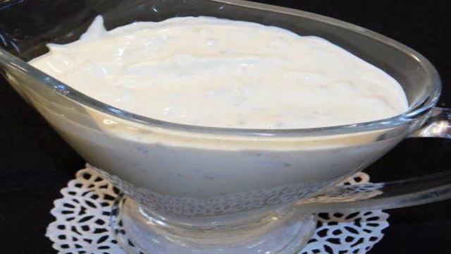 Сметанный соус к мясу