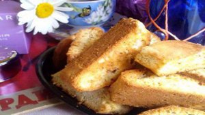 Cantuccini с миндалем и фисташками