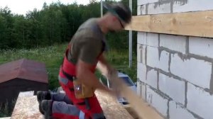 Крыша пристройки_ Стропила своими руками СТРОИМ ДЛЯ СЕБЯ