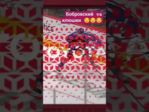 Бобровский vs клюшки #нхл #хоккей #бобровский #флорида #nhl #shorts #short