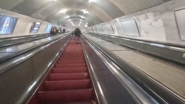 Тбилисский метрополитен 21.04.2024 (Станция метро Площадь Свободы и выход в город)