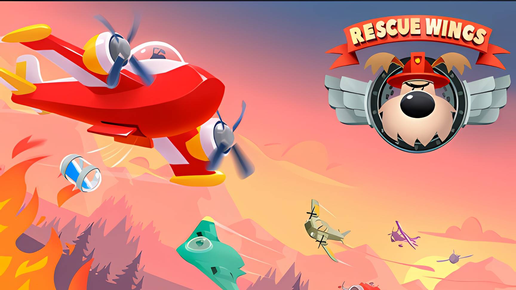 Rescue Wings геймплей игры для Android🔘🔵🔴 🅰🅽🅳🆁🅾🅸🅳🅿🅻🆄🆂👹 #RescueWings