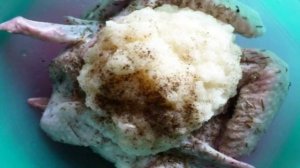 Крылышки, маринованные в луковом соусе
