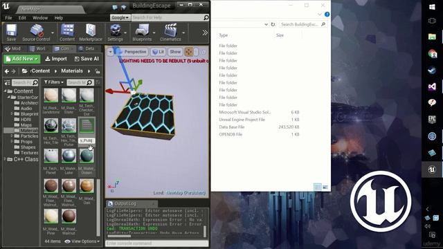 [Udemy UE4 C++] 088 Managing Texture Tiling