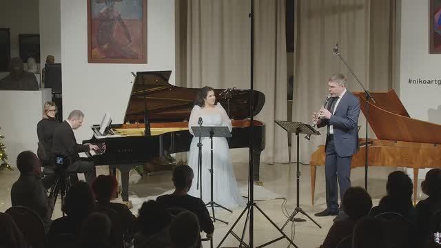 Шуберт. "Пастух на скале"/ Альбина Латипова (сопрано), Игорь Фёдоров (кларнет), Юрий Мартынов (ф-но)