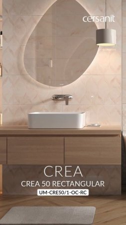 Коллекция CREA с трендовыми раковинами с тонкими стенками 🏆