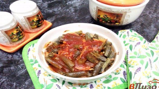 Запеченные овощи с кетчупом