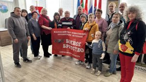 Избиратели Балаково, актив Совета ветеранов и «Дети войны» посетили музей «Боевого Братства»