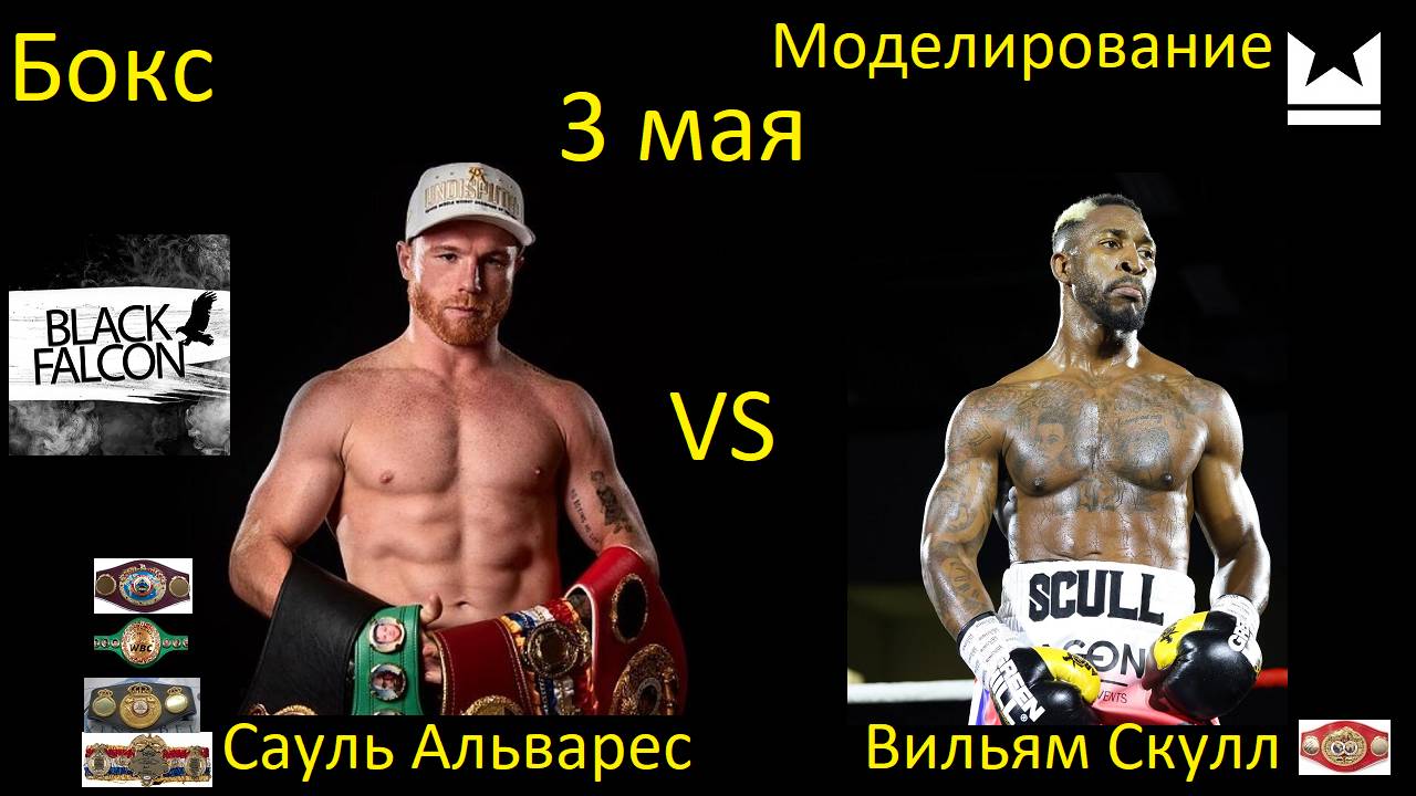 Сауль Альварес против Вильяма Скулла БОЙ В UNDISPUTED