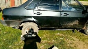 Кузовной ремонт ваз 21099 свои руками!