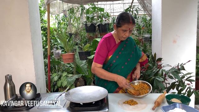 How to Make Soya chunks paratha/சோயா பராத்தா/Protein rich recipie/Lunchbox recipes-Revathy Shanmuga