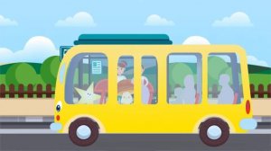 The wheels on the bus - channel for kids Uma - Песня про автобус - канал для детей Ума