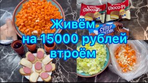 Живём на 15000 рублей . Экономное меню на семью . Одежда с Вайлдберрис