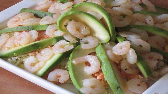 Нежный салат Заморский