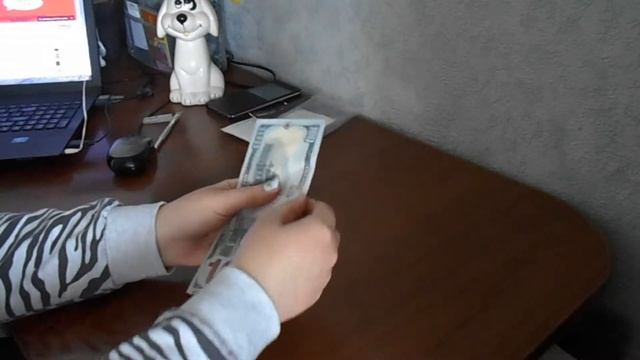 Прикольный кошелек "100 баксов". Funny wallet "100 bucks." смотреть онлайн