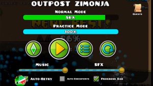 самый лёгкий хард демон? outpost zimonja 100%