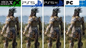Oblivion Remastered - Сравнение графики на Xbox Series X, PS5, PS5 Pro и ПК (ElAnalistaDeBits)