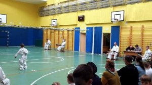 Первые соревнования по карате у Сережи