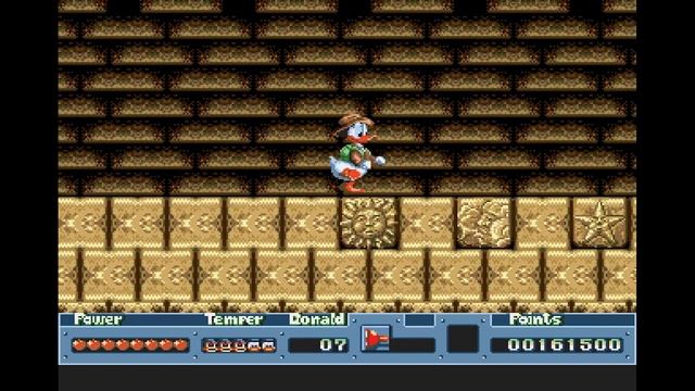 Прохождение QuackShot [Sega Mega Drive] [PAL] (Без комментариев)