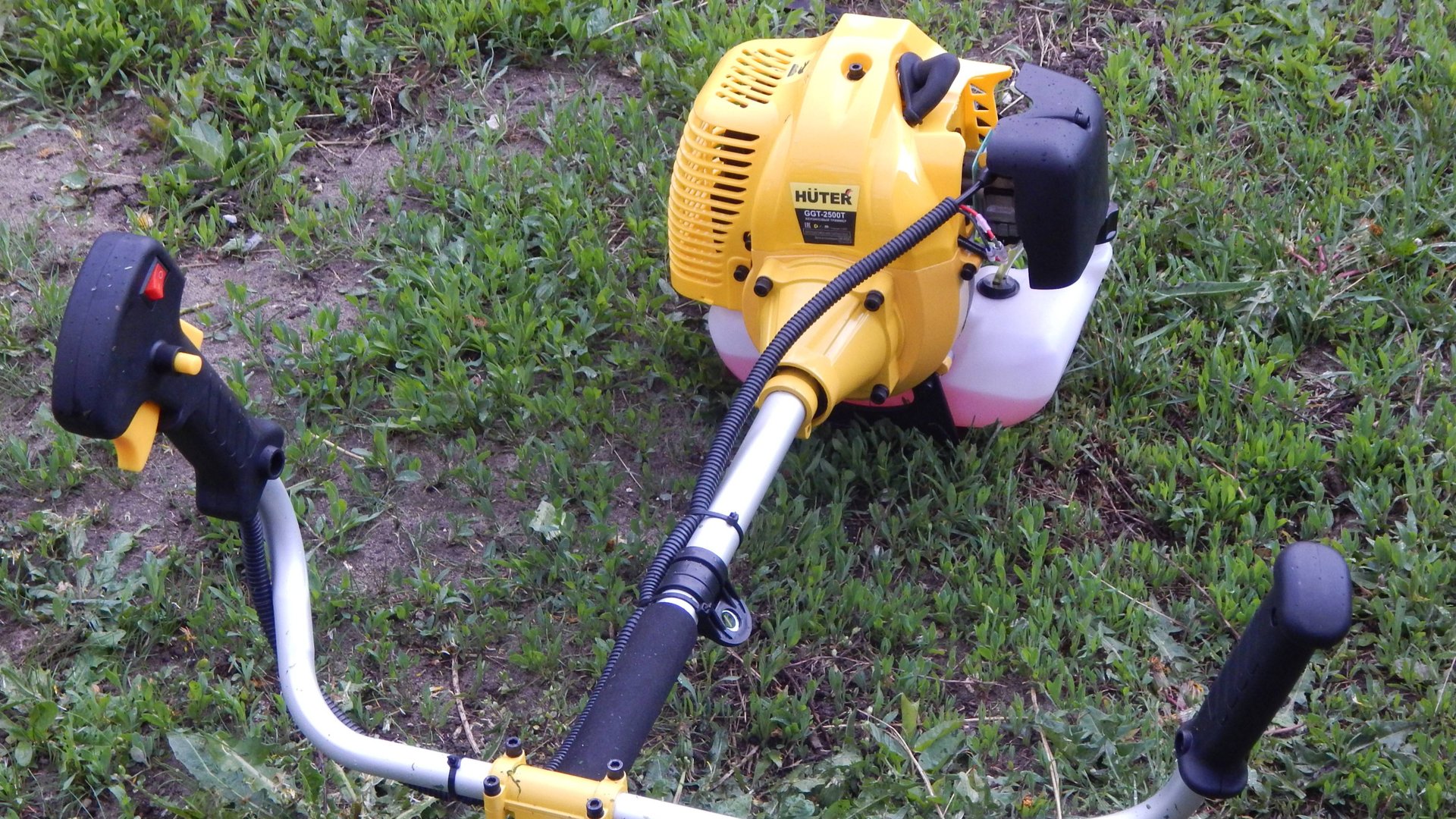Мини-обзор на бензиновый триммер Huter GGT-2500T.