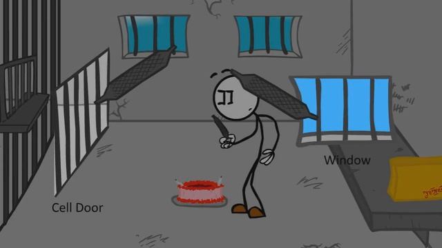 Развлекательная игра про побег из  тюрьмы 1