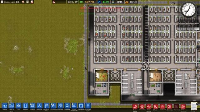 Построил ров с крокодилами  #4 I Prison Architect I ep2