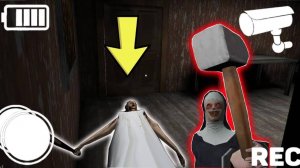 СЛЕЖУ ЧЕРЕЗ КАМЕРУ ЗА БАБКОЙ ГРЕННИ И МОНАШКОЙ В МАЙНКРАФТ НУБИК В MINECRAFT GRANNY МОНАХИНЯ