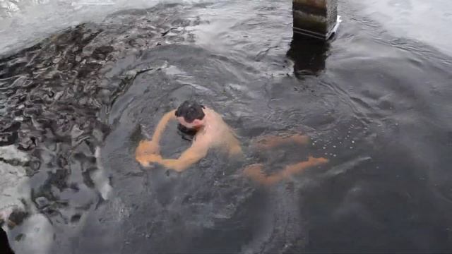 Зимнее плавание. Открытие сезона кОтовские моржи 2019-2020