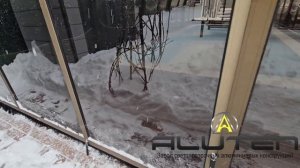 Посмотреть зимой на павильон для бассейна ALUTEN Individual A-03