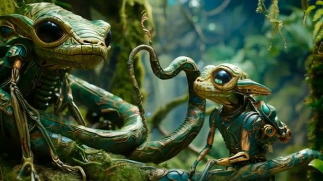 Verdant Archivist of the Overgrown Ruins | AI-Generated Video 298 #ai #aivideo #aiart