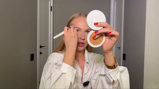 Как сделать лицо СТРОЙНЫМ с помощью сухой коррекции? Минимум макияжа!