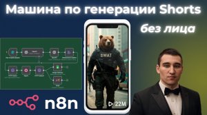 Как я автоматизировал Shorts БЕЗ ЛИЦА с помощью ИИ в n8n (бесплатный шаблон)