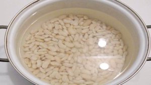 Постный фасолевый суп