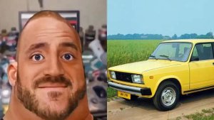 твоя первая машина: старые лица мем