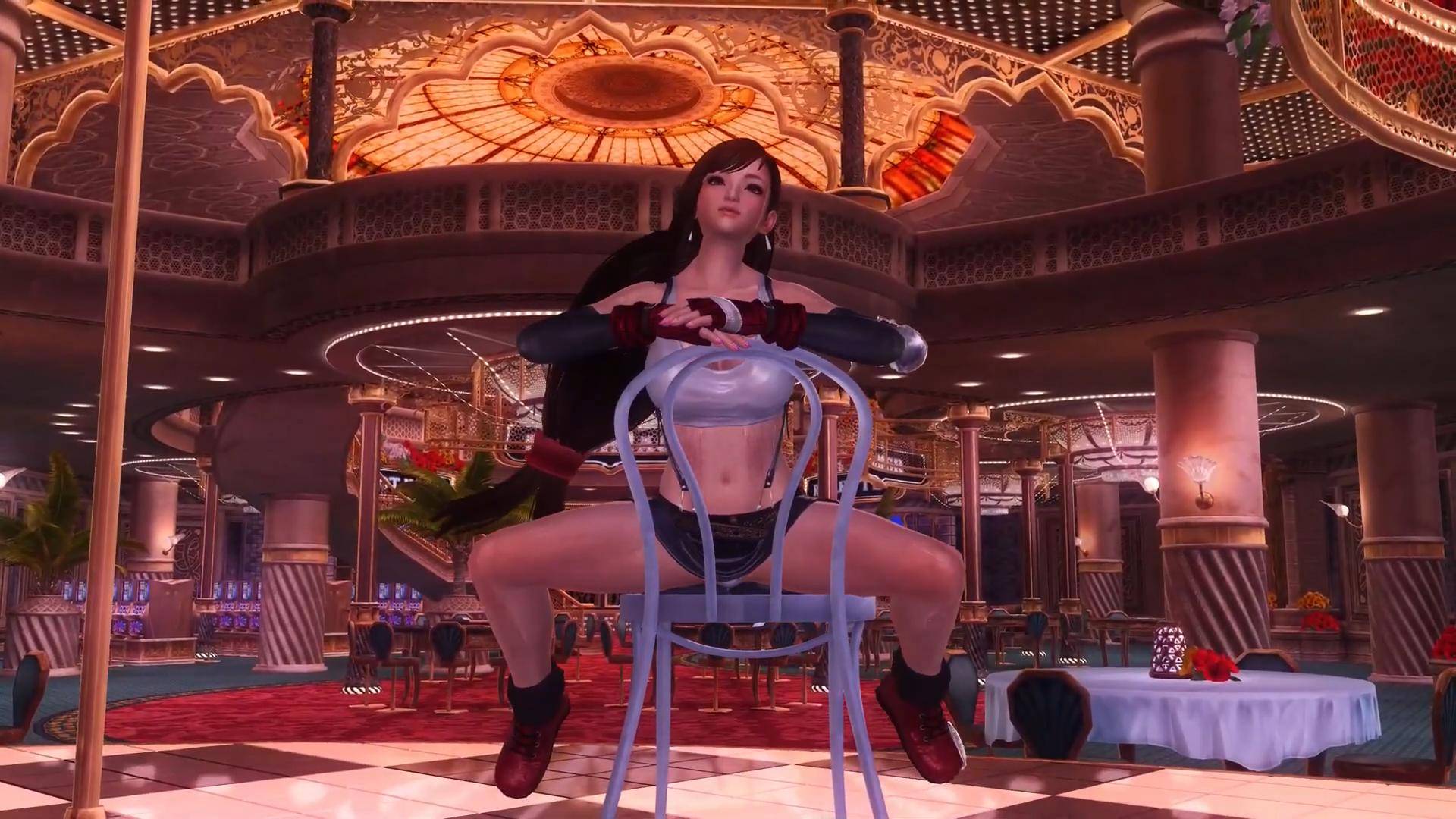 Грязные танцы от Tifa Lockhart из игры Final Fantasy